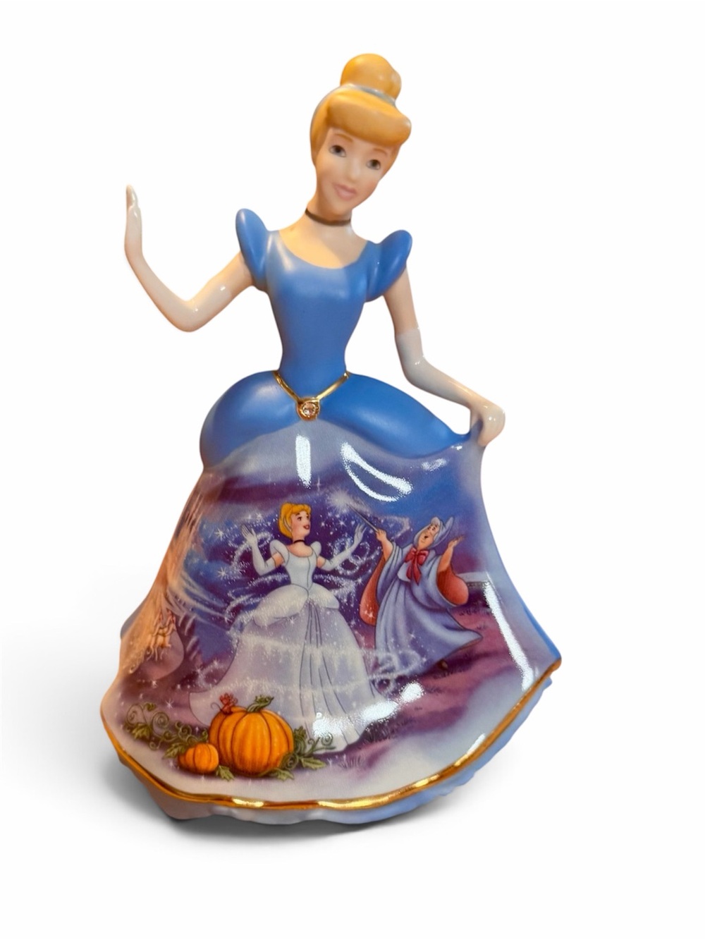 Bradford Editions Disney Cinderella Movie Figurine 6" Tall 2004